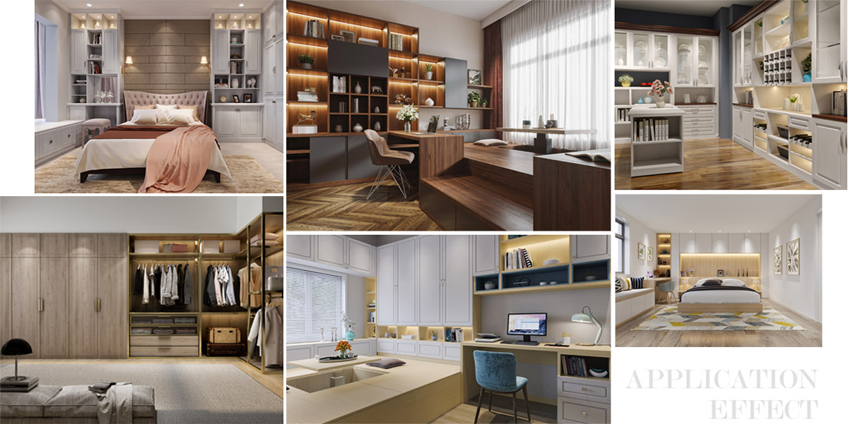 榮世嘉生態板家具效果圖