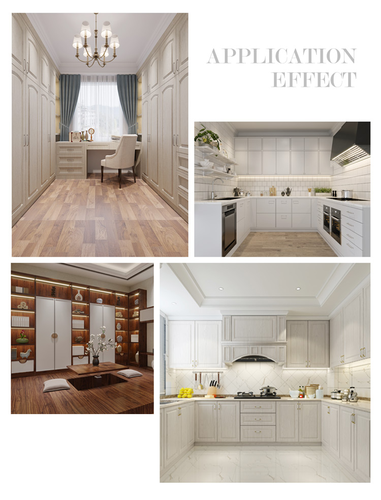 澤爾生態板家具效果圖