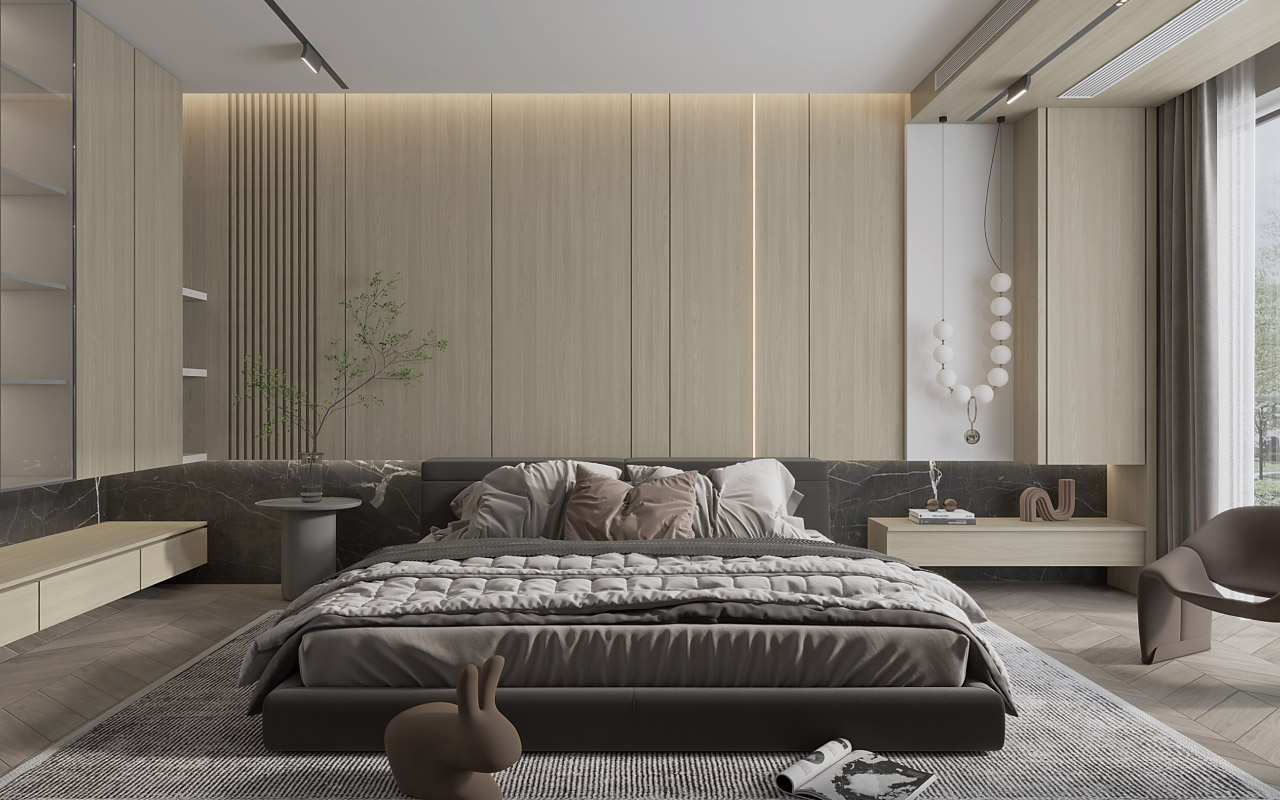 松香黃柏生態(tài)板-板材全屋定制案例