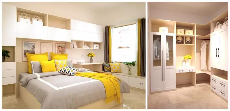 現代簡約風格臥室衣柜