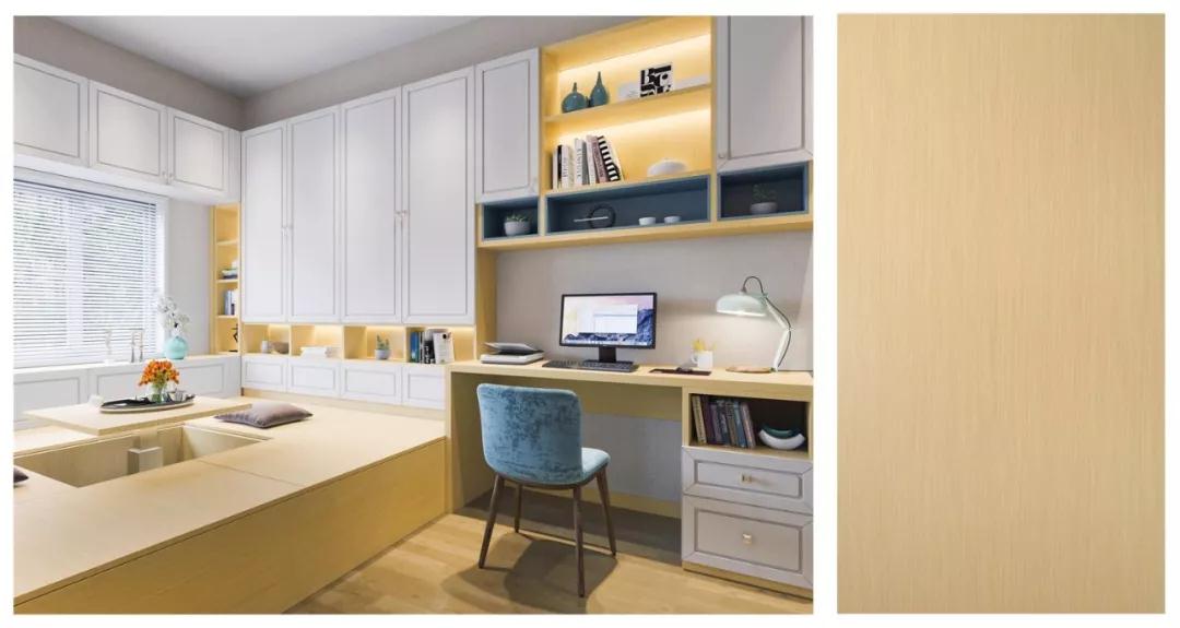 鵬鴻板材生態(tài)板花色末影秋香